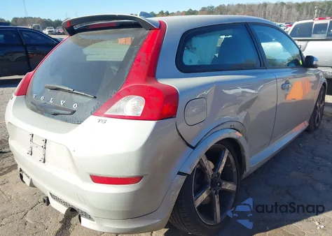 2011 Volvo C30 T5/T5 R-Design из США, поврежденный, VIN YV1672MK0B2192146